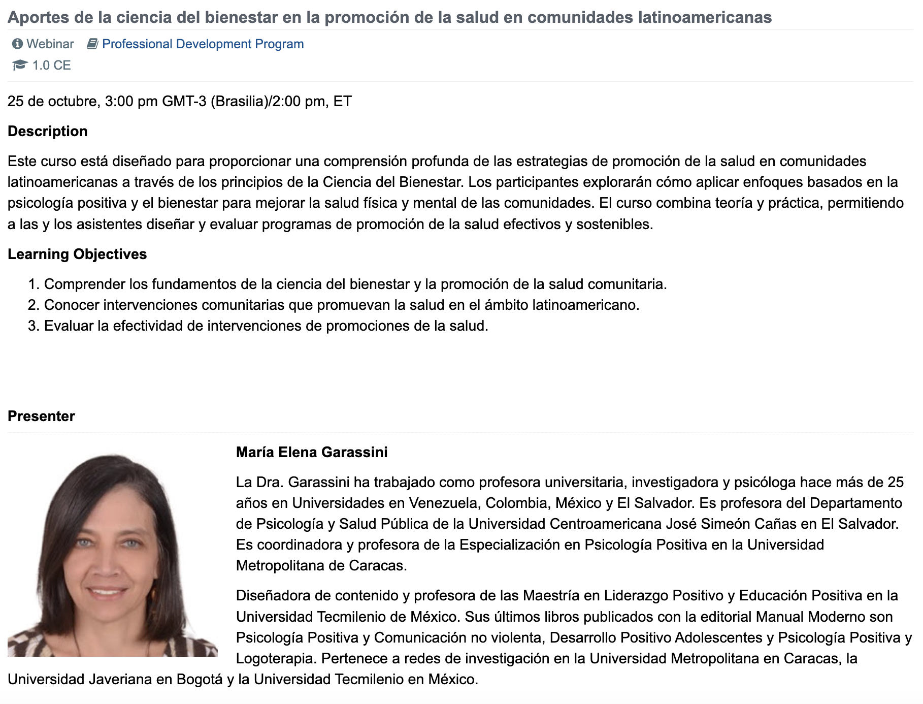 Aportes de la ciencia del bienestar en la promoción de la salud en comunidades latinoamericanas